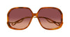 Chloe CH0404S#colour_gold/red gradient