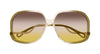 Chloe CH0404S#colour_gold/pink gradient