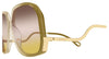 Chloe CH0404S#colour_gold/pink gradient