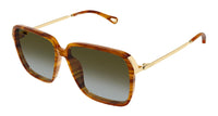 Chloe CH0405S#colour_gold/green gradient