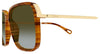 Chloe CH0405S#colour_gold/green gradient