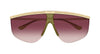 Chloe CH0415S#colour_gold/red gradient