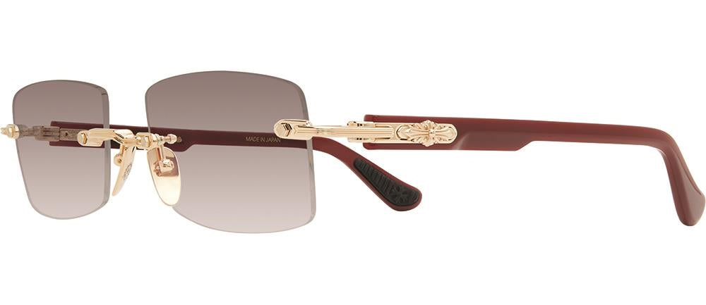 Chrome Hearts Deep II Sun Rectangle Sunglasses | Fashion Eyewear