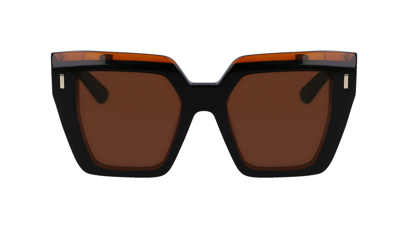 Calvin Klein CK23502S Black Charcoal/Brown #colour_black-charcoal-brown