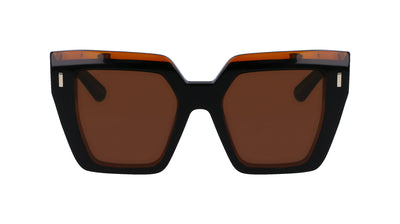 Calvin Klein CK23502S Black Charcoal/Brown #colour_black-charcoal-brown
