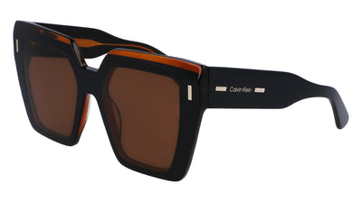 Calvin Klein CK23502S Black Charcoal/Brown #colour_black-charcoal-brown