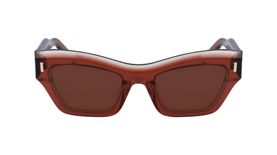 Calvin Klein CK23503S Rose/Dark Brown #colour_rose-dark-brown