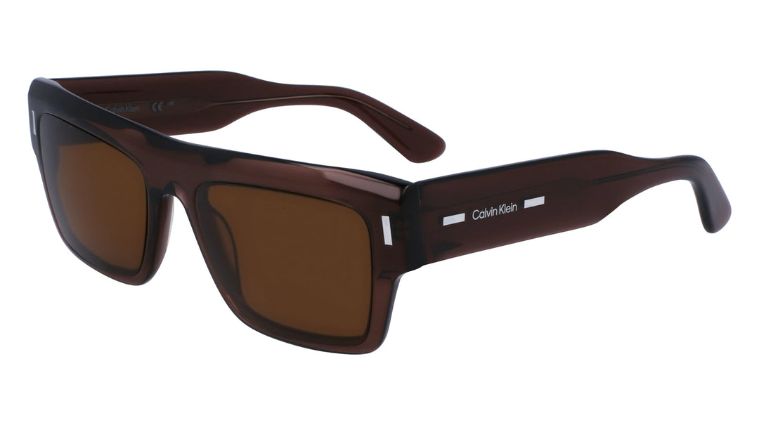 Calvin Klein CK23504S Sunglasses 235 Dark Havana 55mm Calvin Klein CK23504S Sunglasses 235 Dark Havana 55mm - YouTube main image 4
