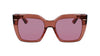 Calvin Klein CK23508S Brown/Purple #colour_brown-purple