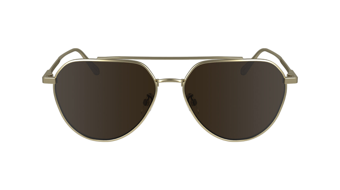 Calvin Klein CK24100S Matte Gold/Brown #colour_matte-gold-brown