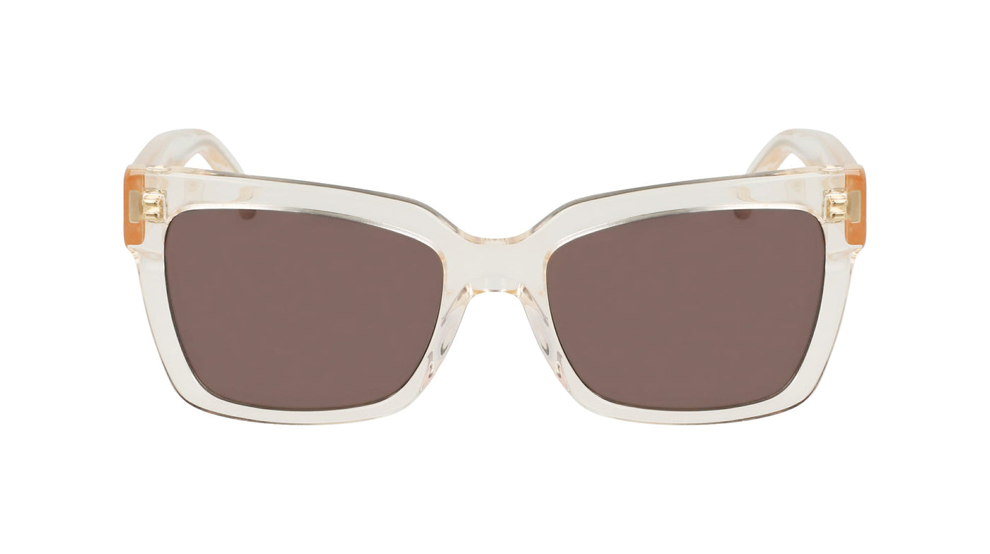 Calvin Klein CKJ24606S Crystal To Rose/Dark Brown #colour_crystal-to-rose-dark-brown