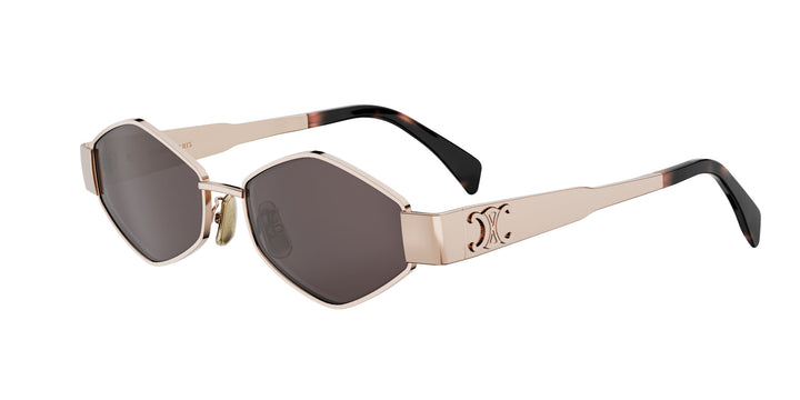 CELINE CL40254U Geometric Sunglasses | Fashion Eyewear US