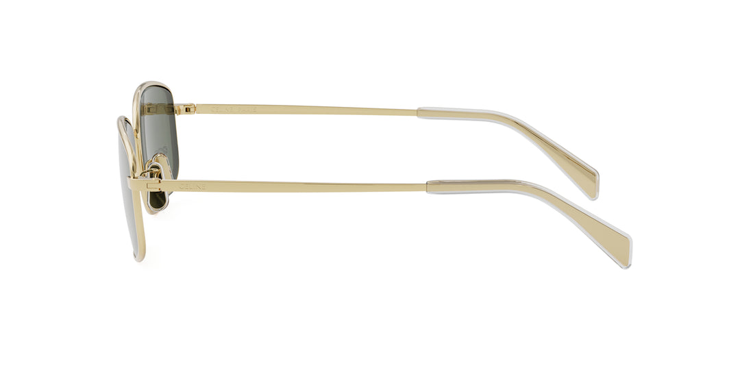 Celine Gold Frame Sunglasses Triomphe CL40285U Celine CL40285U RHINESTONE TRIOMPHE 30N Sunglasses Gold  main image 3