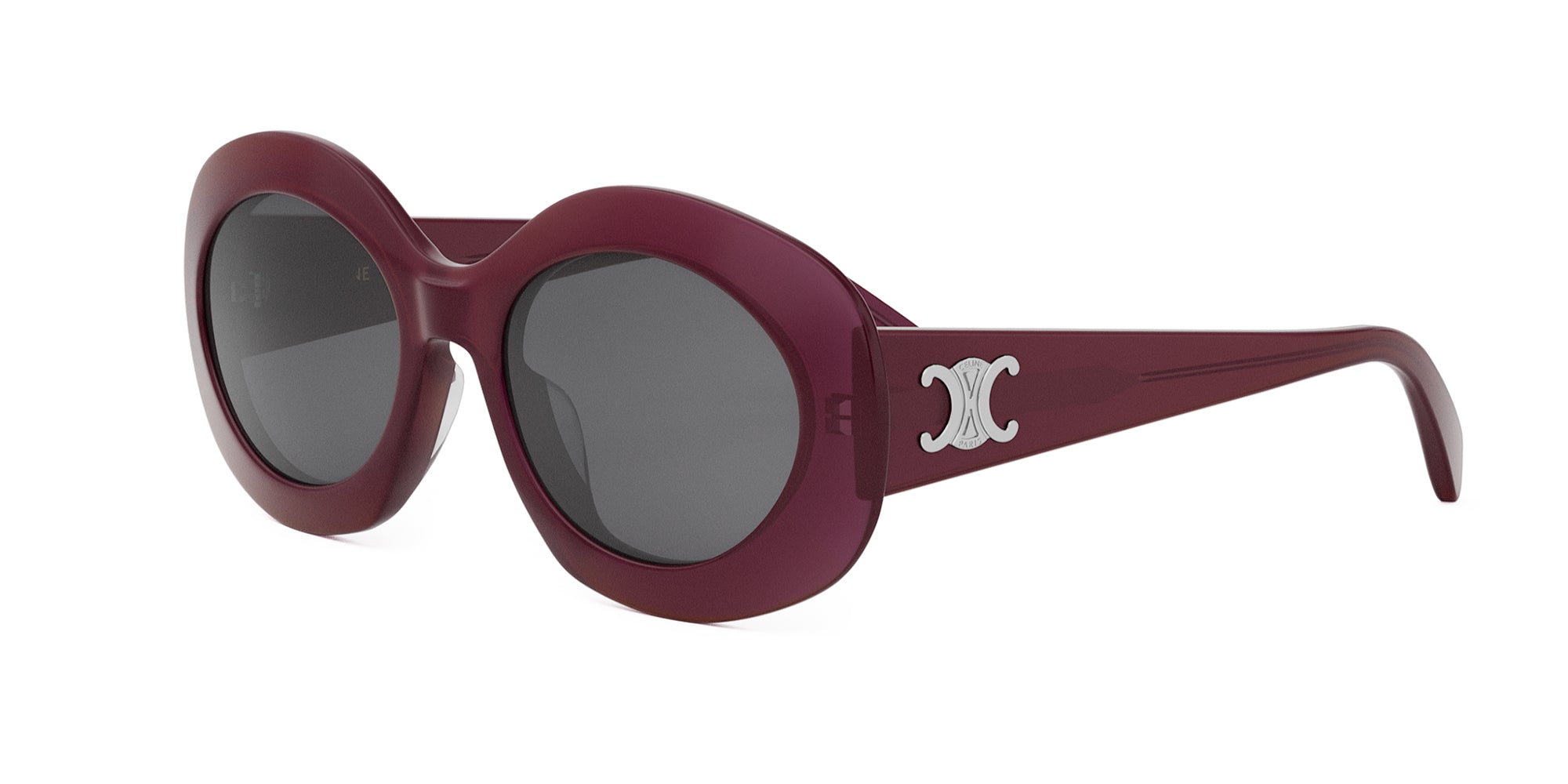 CELINE Triomphe CL40292U Oval Sunglasses | Fashion Eyewear US