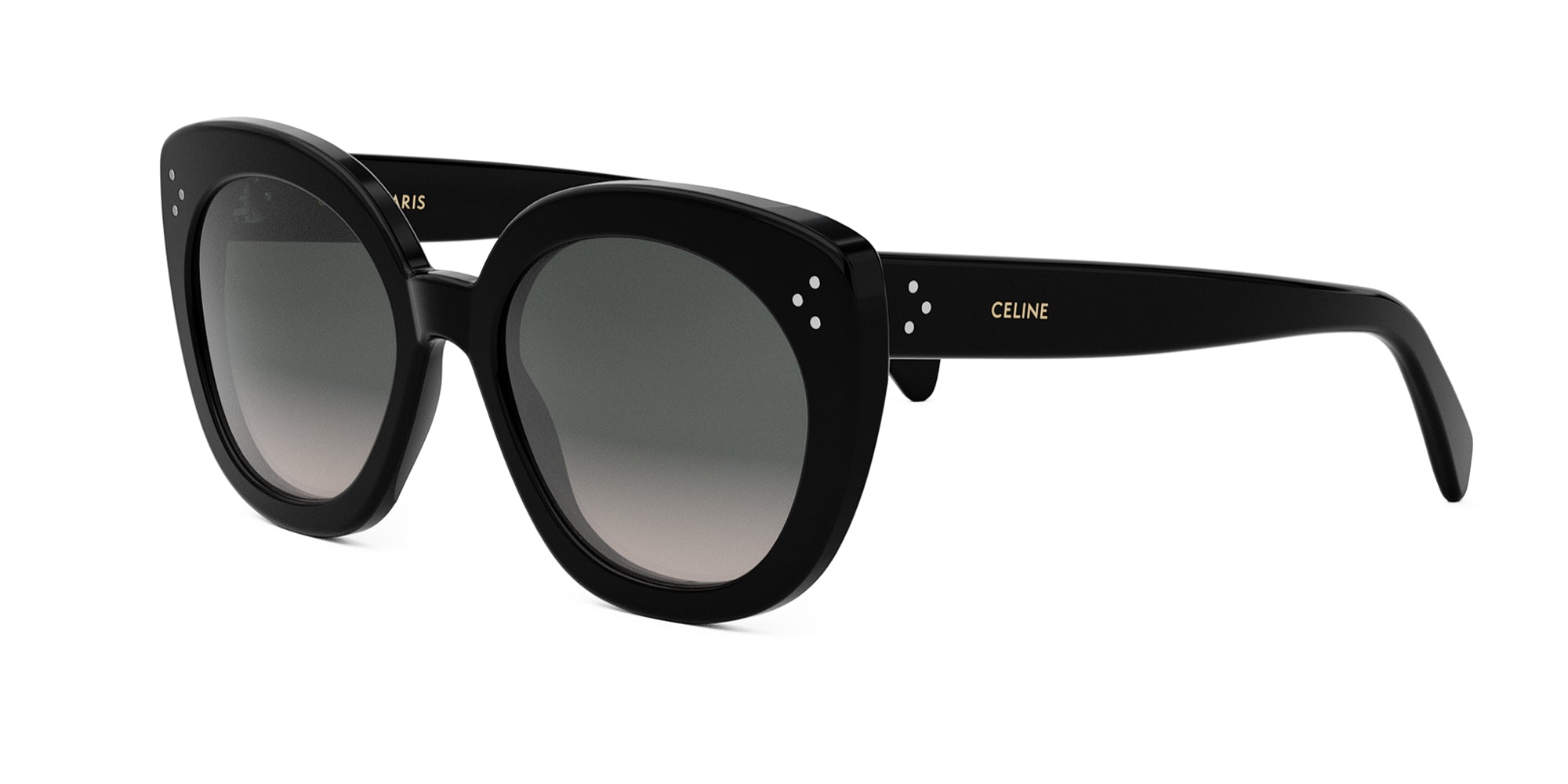 CELINE Bold 3 Dots CL40295I Cat Eye Sunglasses | Fashion Eyewear US