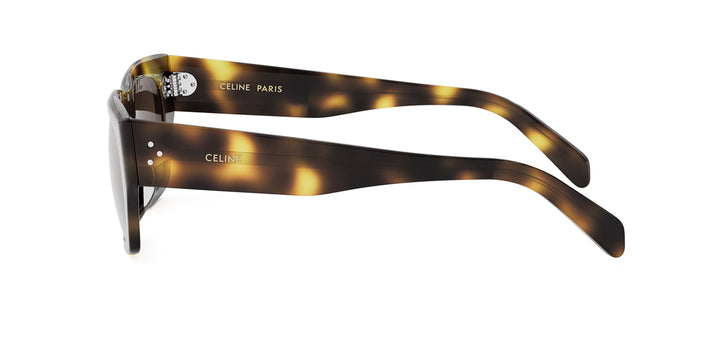 CELINE Bold 3 Dots Hd CL40297U Square Sunglasses | Fashion Eyewear