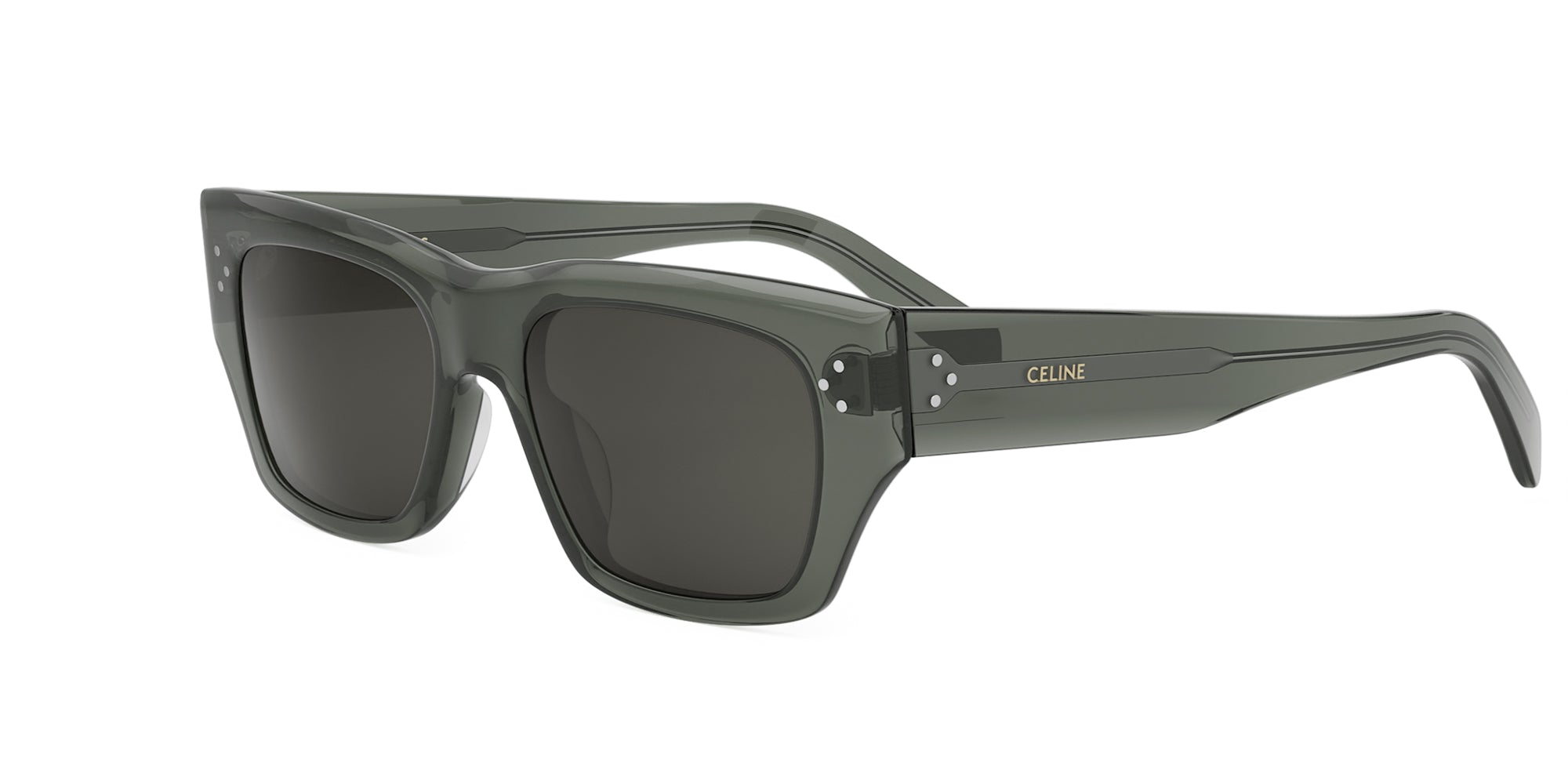 CELINE Bold 3 Dots Hd CL40297U Square Sunglasses | Fashion Eyewear US