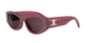 CELINE Triomphe CL40308U#colour_shiny-red-gold-brown