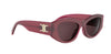 CELINE Triomphe CL40308U#colour_shiny-red-gold-brown