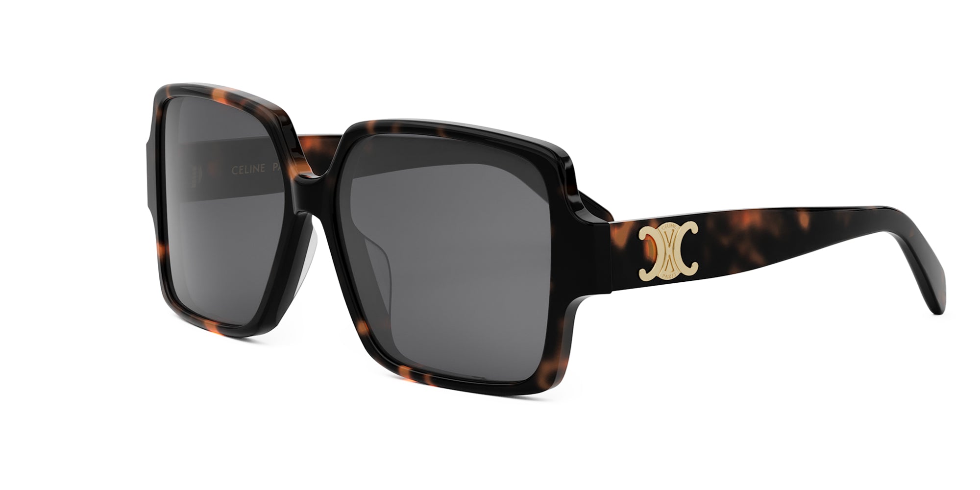 CELINE EYEWEAR Triomphe スクエアフレーム サングラス CELINE Triomphe 60MM Square Sunglasses | Saks Fifth Avenue