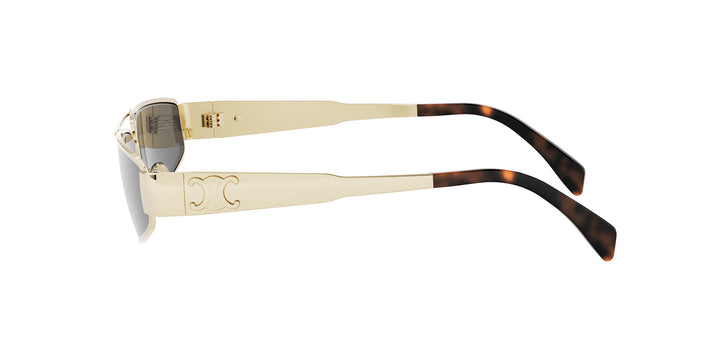 NWT Celine CL40318U-28E-59 Rose Gold 59mm Sunglasses CELINE Triomphe geometric sunglasses for Women - Rose Gold  main image 3