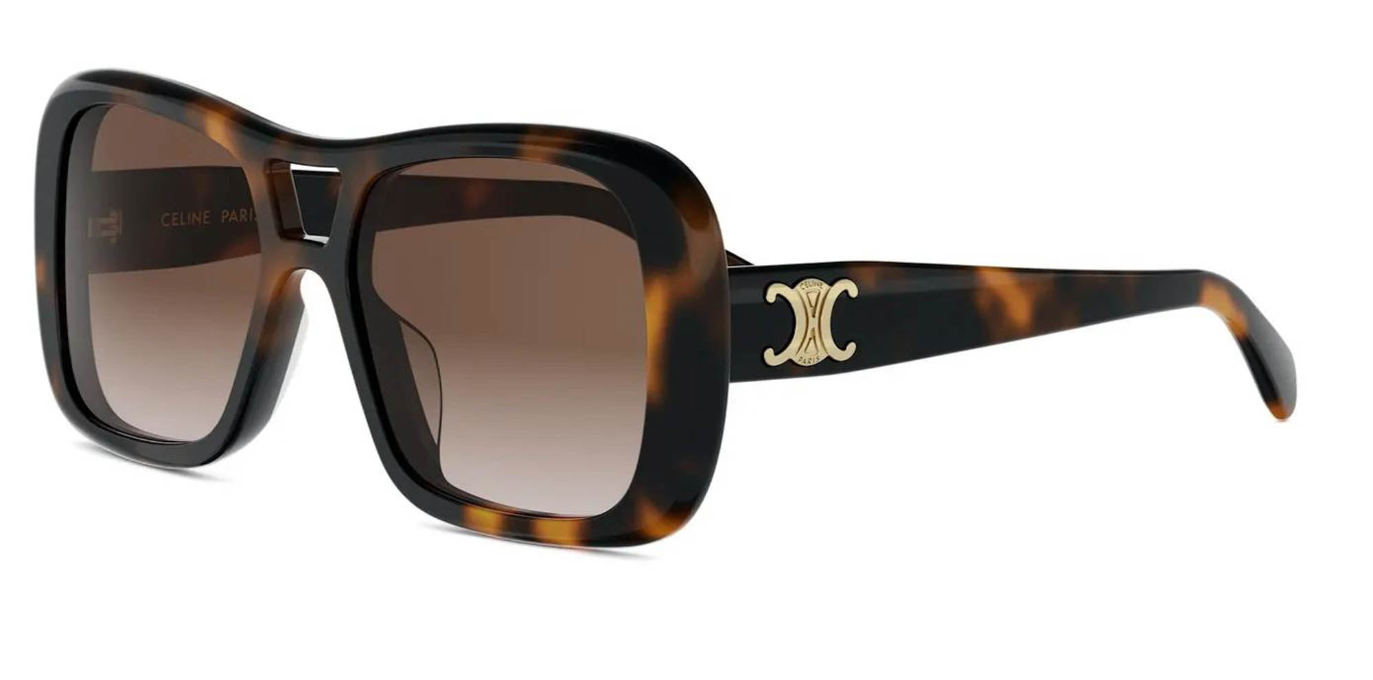CELINE Triomphe CL40331U Aviator Sunglasses | Fashion Eyewear US