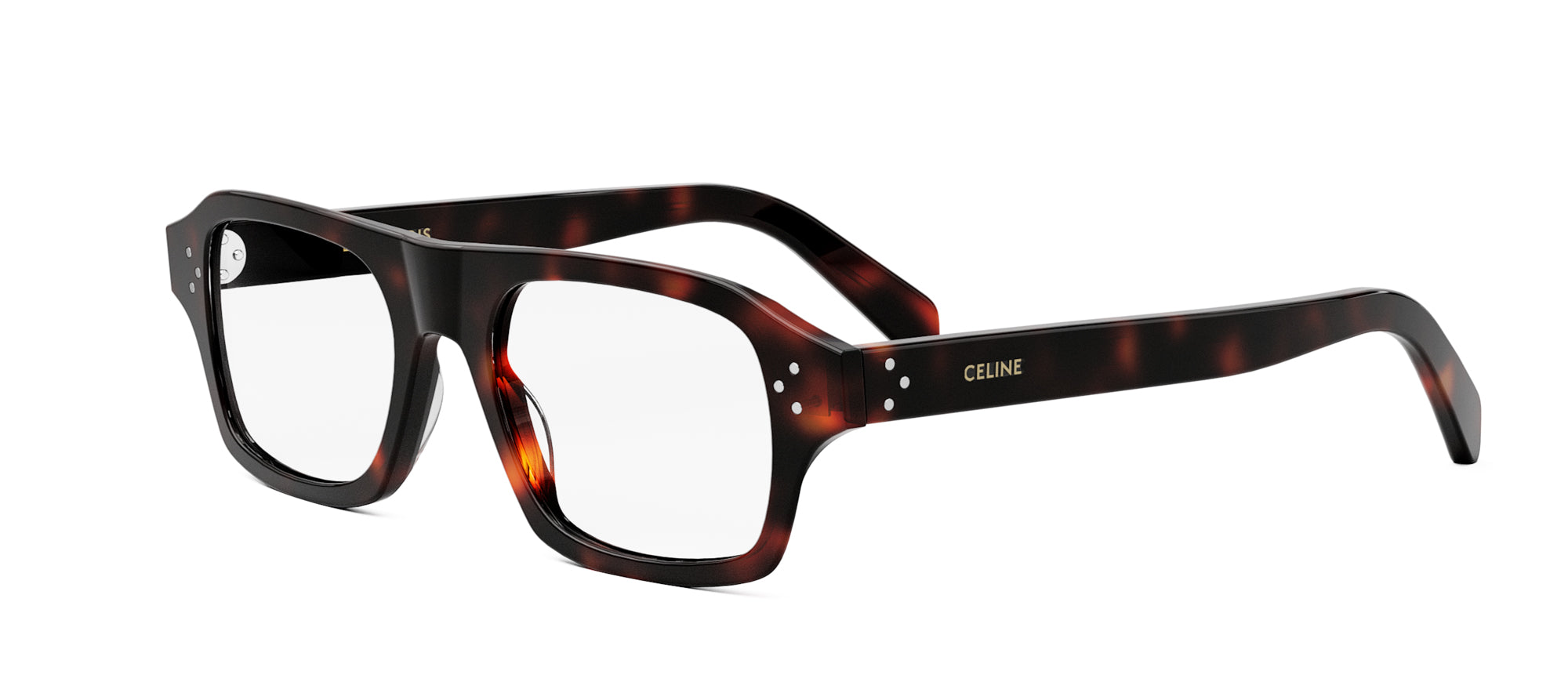 CELINE Bold 3 Dots Hd CL50137I Rectangle Glasses | Fashion