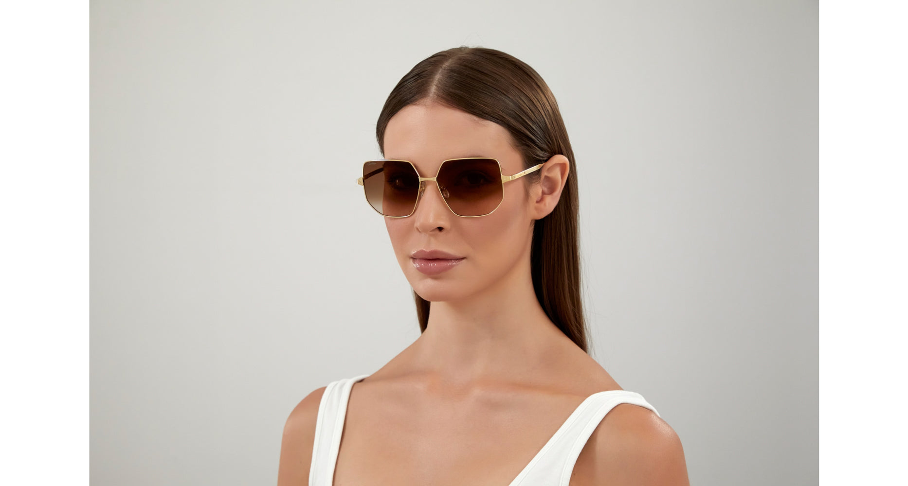 Cartier CT0327S Square Sunglasses | Fashion Eyewear US