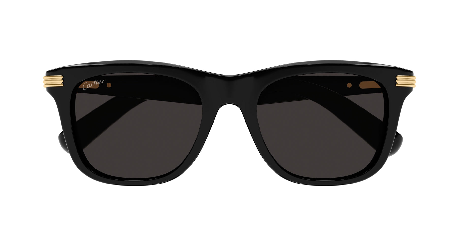 CARTIER キャットアイフレムサンクラス CT0301S 002 Cartier Sunglasses/Glasses Frame Panthère CT0333S 002 AUTH