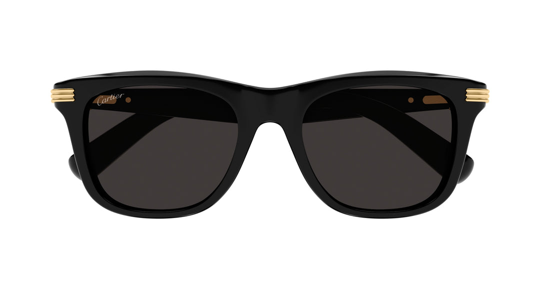 t*a様 Cartier サングラス ブラック Cartier CT0396S Square Sunglasses | Fashion Eyewear US