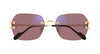 Cartier CT0416S #colour_shiny gold/clear to burgundy photochromic with blue control
