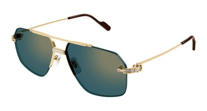 Cartier CT0426S Aviator Sunglasses | Fashion Eyewear US