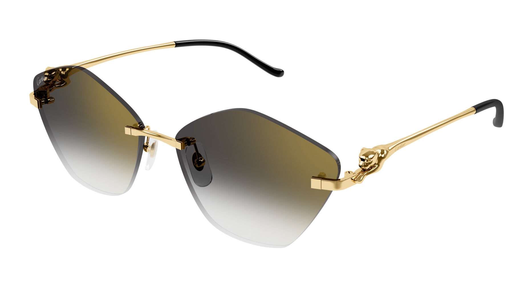 Cartier CT0429S Butterfly Sunglasses | Fashion Eyewear
