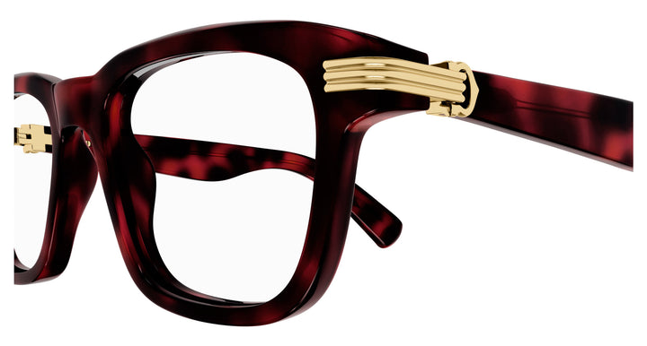 Cartier CT0444O Rectangle Glasses | Fashion Eyewear