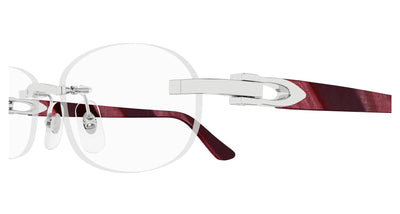 Cartier CT0455OJ Silver-Burgundy #colour_silver-burgundy