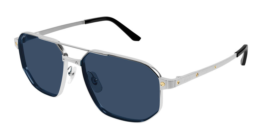 Cartier CT0462S Aviator Sunglasses | Fashion Eyewear US