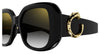 Cartier Panthere-C CT0471SA #colour_shiny black/grey gradient with gold flash mirror