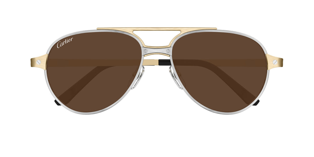 Cartier CT0476S Aviator Sunglasses | Fashion Eyewear