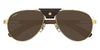Cartier CT0495S #colour_gold with dark brown wood/brown