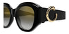 Cartier Panthere CT0502S #colour_black with gold/grey