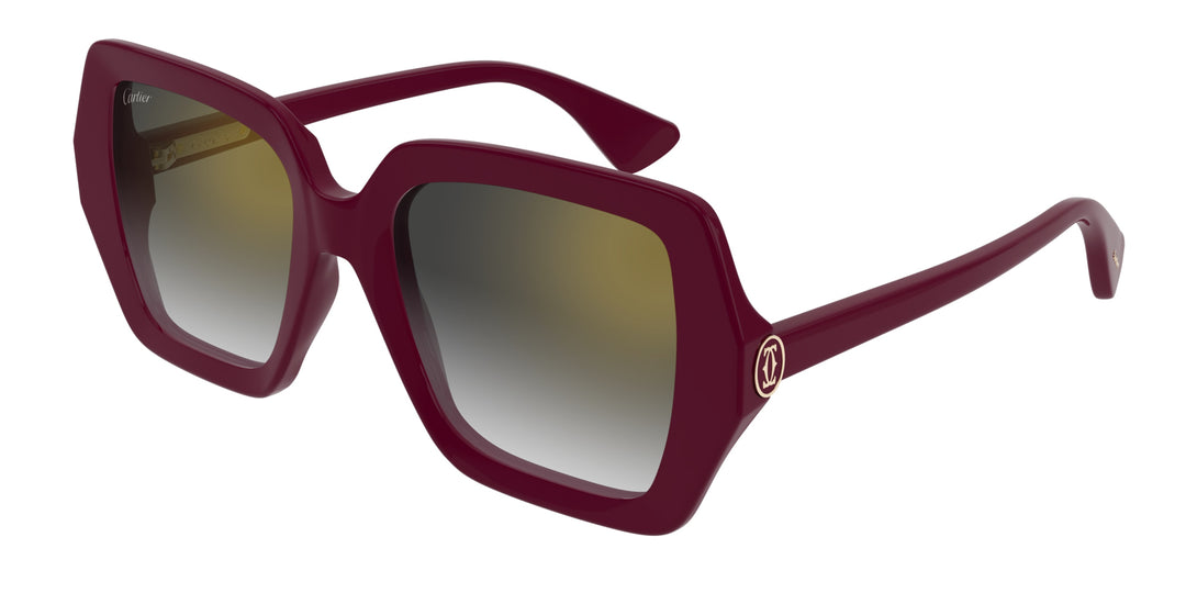 Cartier CT0507S Square Sunglasses | Fashion Eyewear US