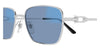 Cartier CT0519S #colour_silver/clear blue control to dark grey photochromic