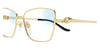 Cartier Panthere CT0523S #colour_goldclear blue control to purple photochromic