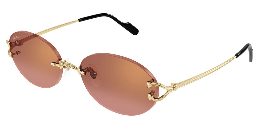 Cartier CT0551S Oval Sunglasses | Fashion Eyewear US