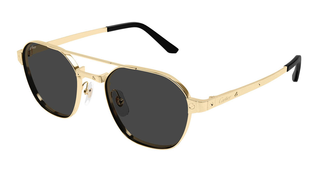 Cartier CT0571S Aviator Sunglasses | Fashion Eyewear US display picture 3