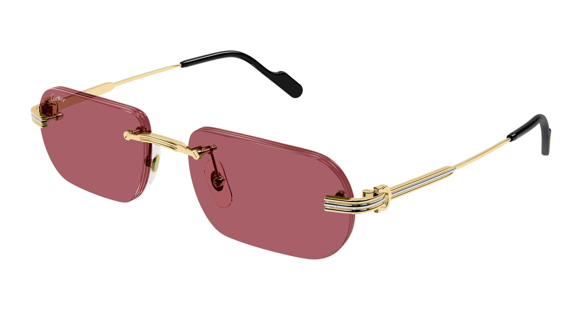 Cartier CT0577S Rectangle Sunglasses | Fashion Eyewear US