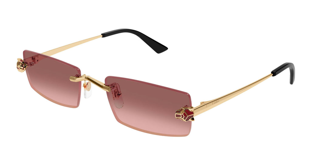 Cartier CT0598S Rectangle Sunglasses | Fashion Eyewear
