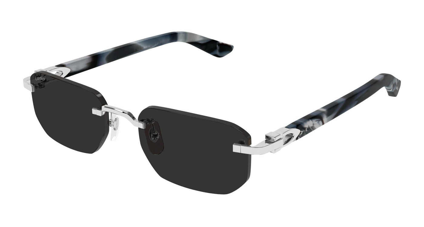 Cartier CT0622S Rectangle Sunglasses | Fashion Eyewear