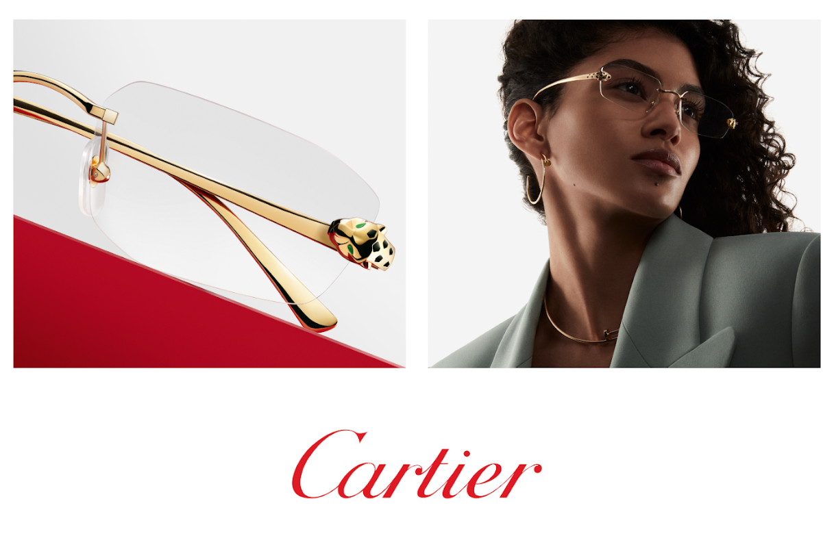 Cartier CT0439S Rectangle Sunglasses | Fashion Eyewear US