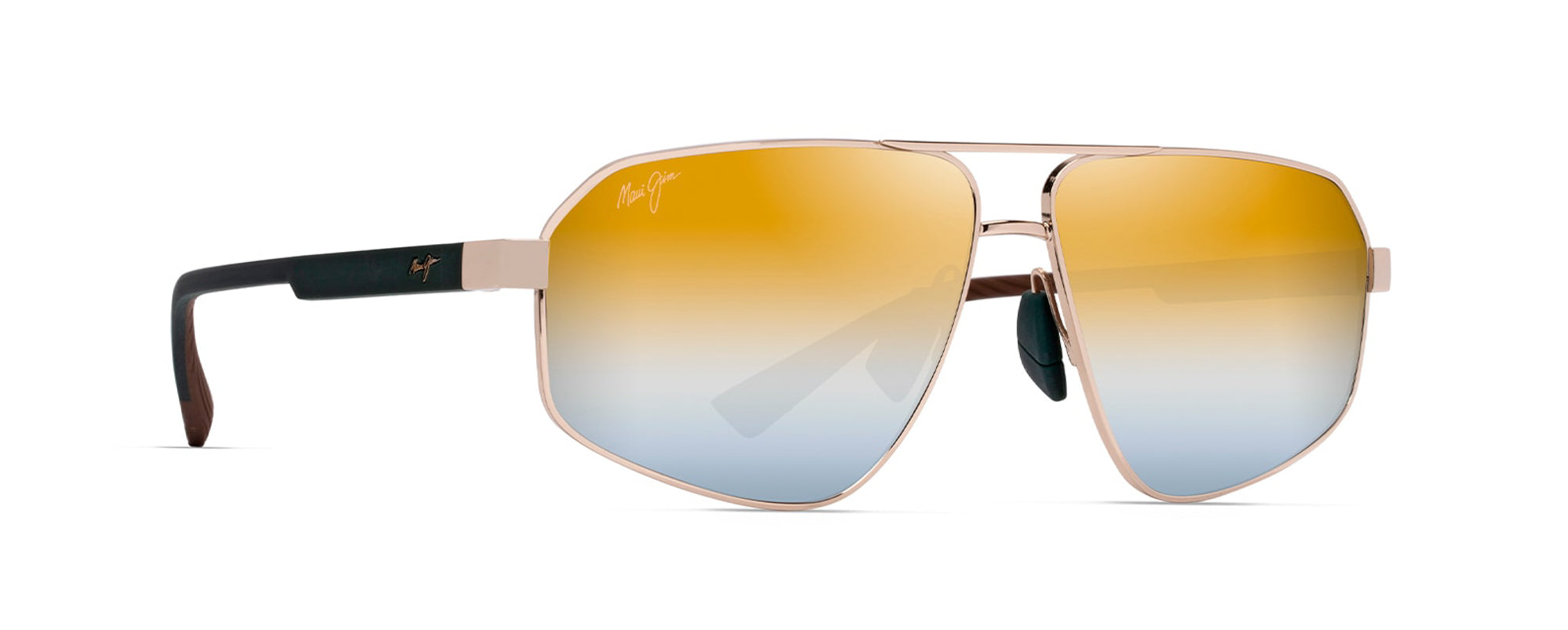 Maui Jim Keawawa MJ0620S Aviator Sunglasses | Fashion Eyewear